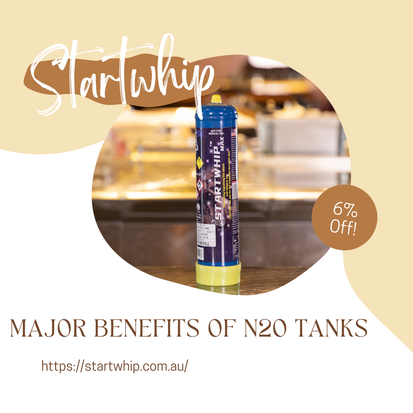 Major Benefits of Cream Chargers N2O Tanks