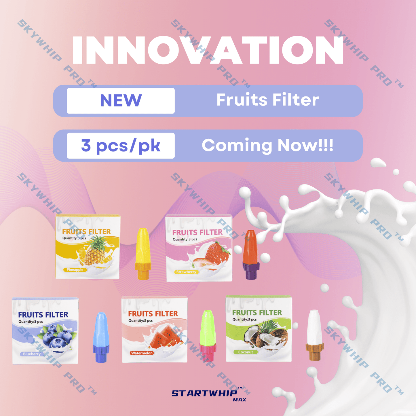 flavoured silent nozzles