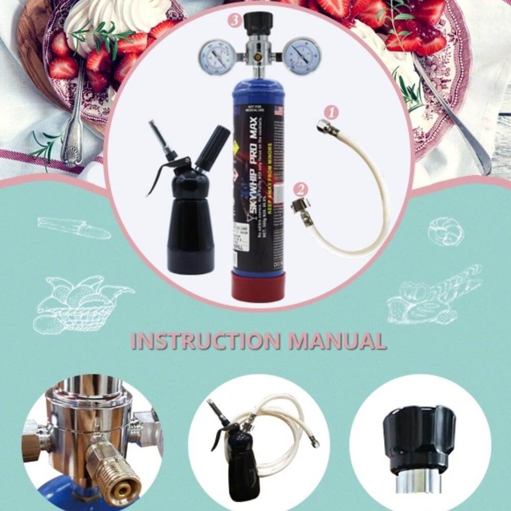 Startwhip Pressure Regulator Hose and Adaptor - Startwhip Max AU