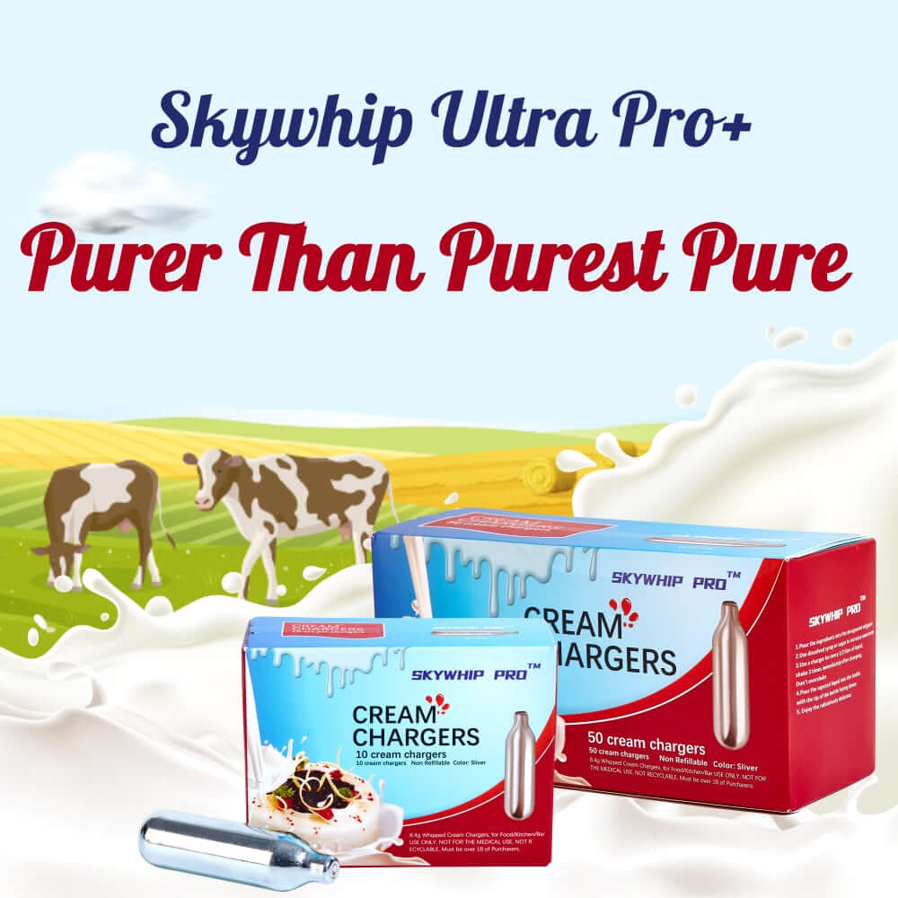 Skywhip Ultra Pro+ Cream Chargers Whipped 8.4g N2O
