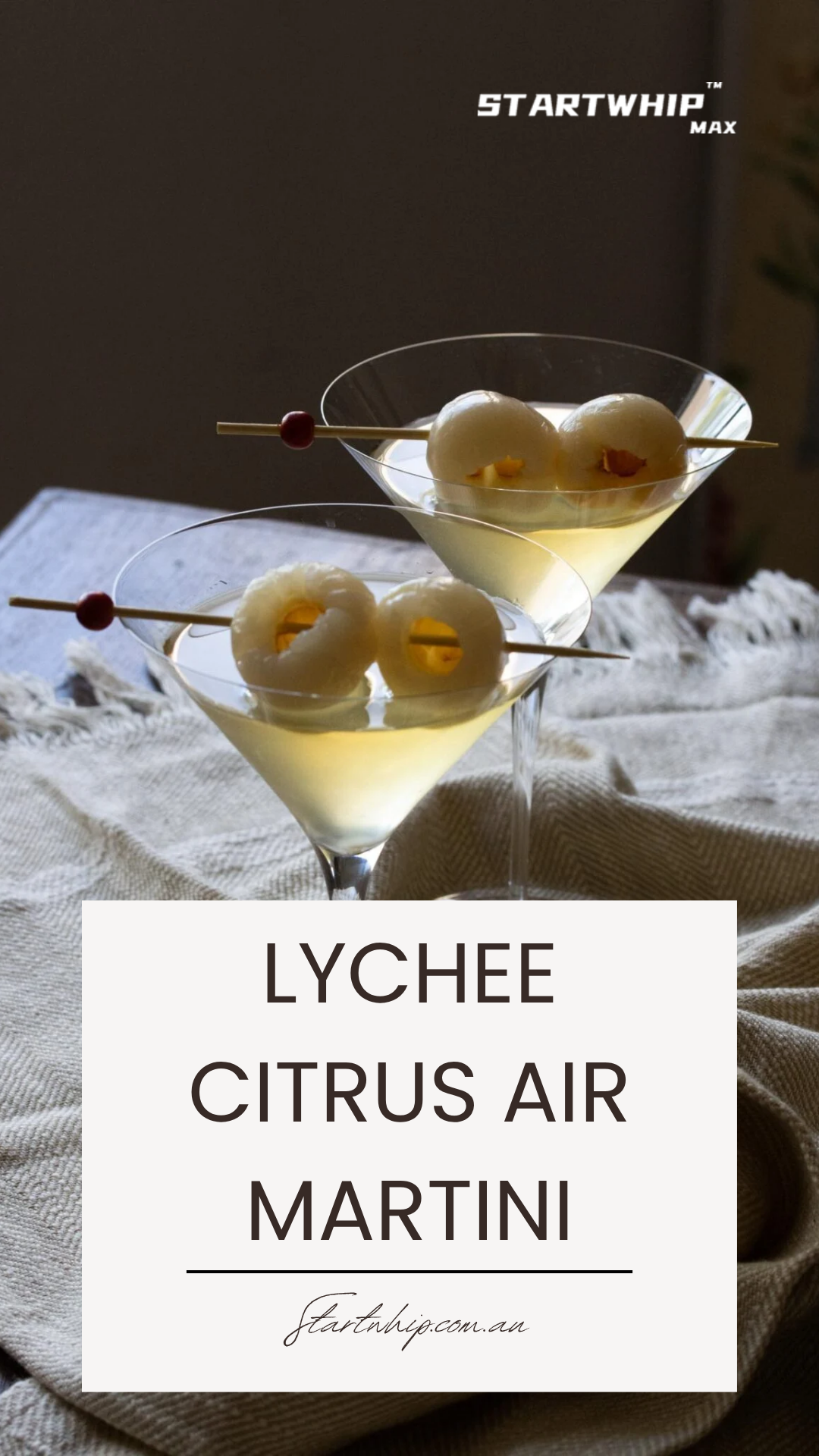 Lychee Citrus Air Martini: A Light, Elegant Twist on a Classic