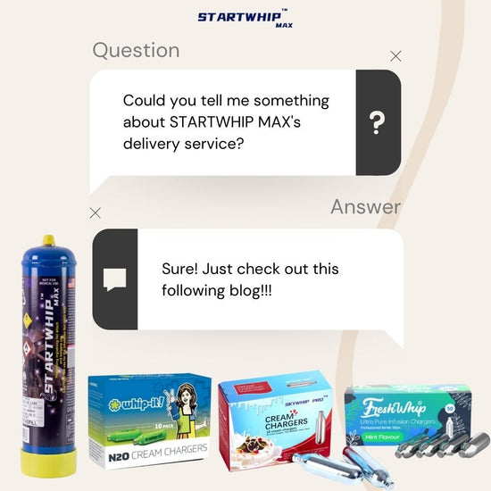 Q&A About Delivery Services of STARTWHIP MAX