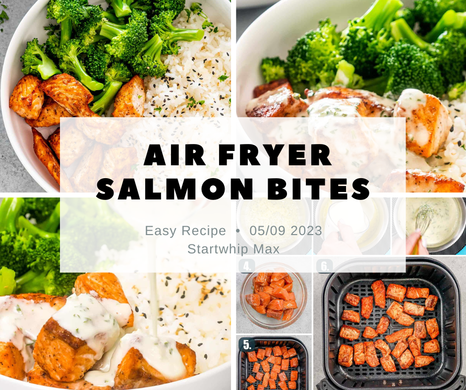 Air Fryer Salmon Bites