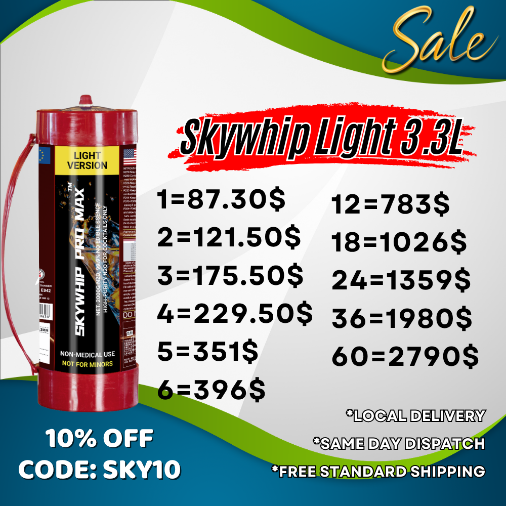 skywhip light 3.3L