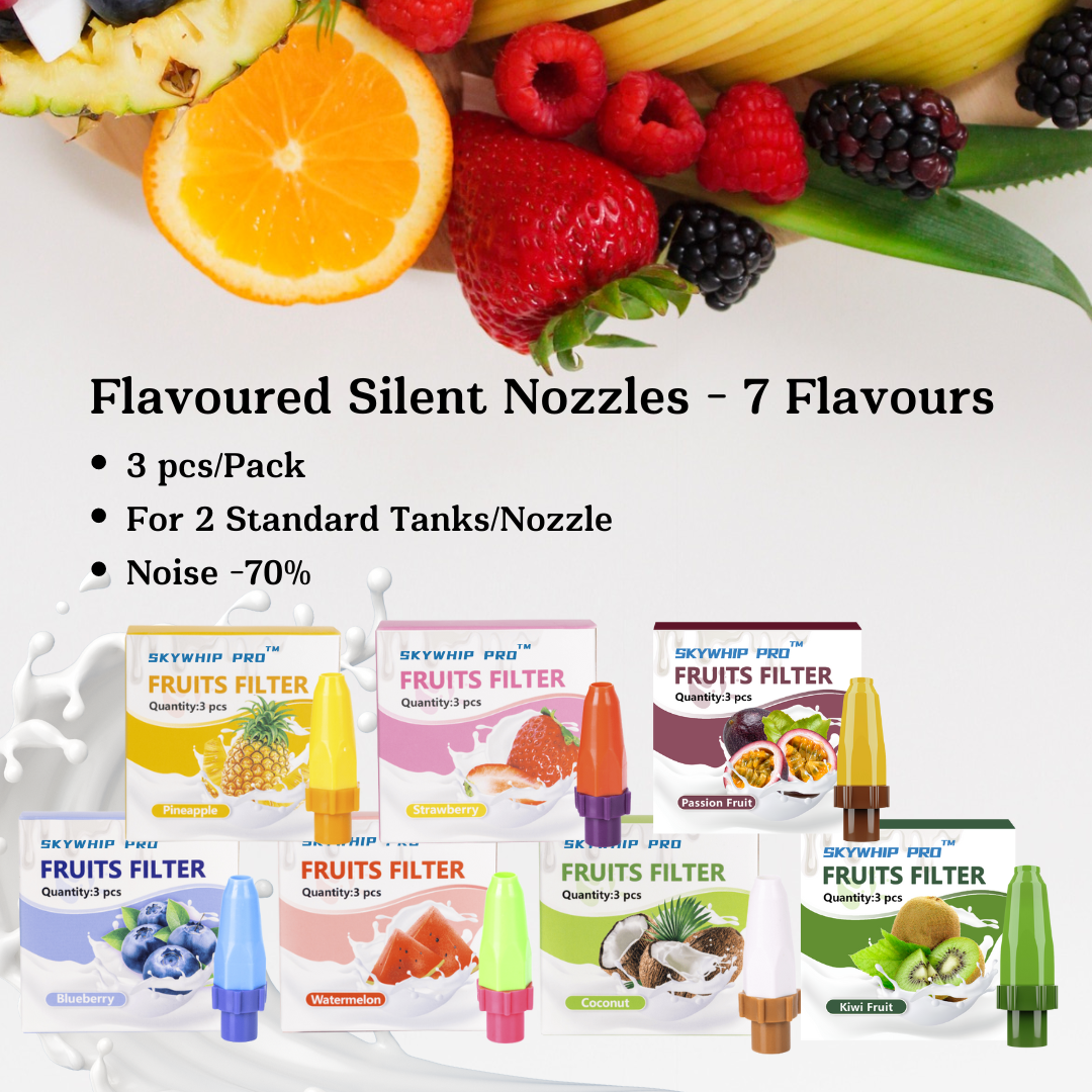 7 Flavored Silent Nozzles