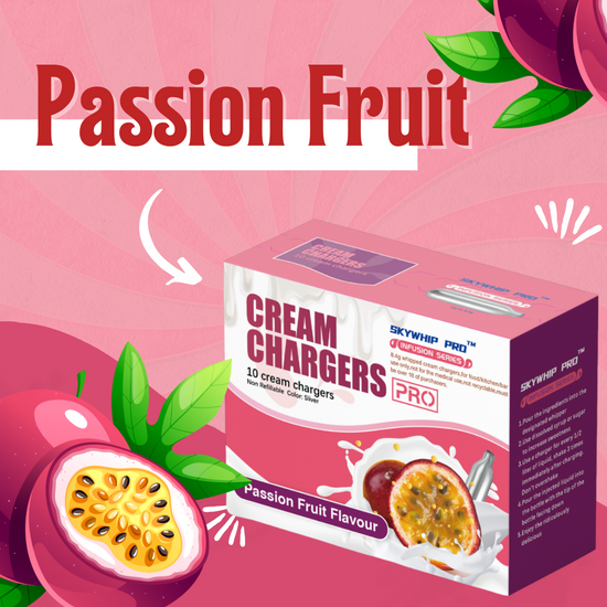 passion fruit flavour cream chargers