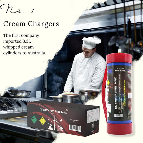 Skywhip cream chargers