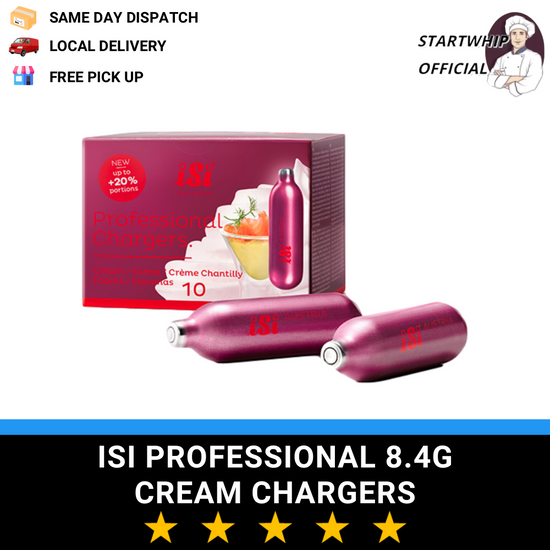 ISI PROFESSIONAL 8.4G CREAM CHARGERS