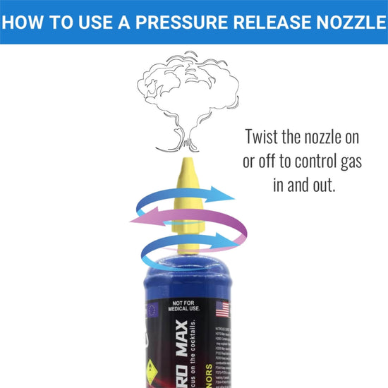 how to use pressure release nozzle