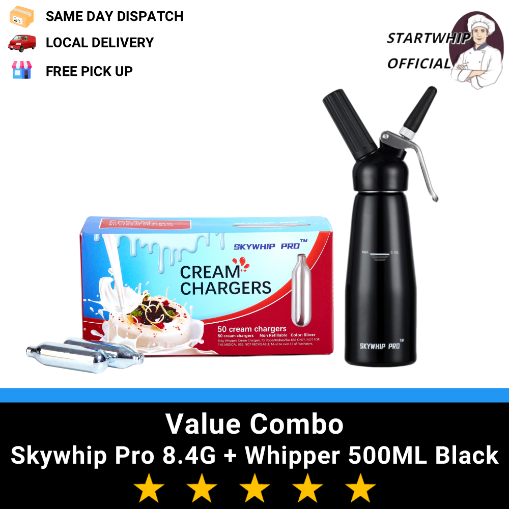 Skywhip Ultra Pro+ Cream Chargers Whipped 8.4g N2O