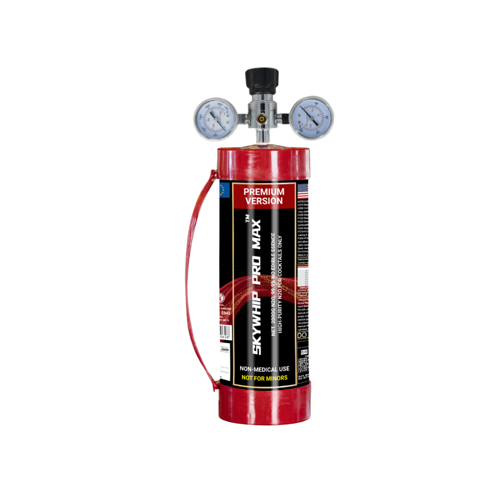 [6% off code: SKY3] Combo: 1 Skywhip Pro Max 3.3L XL Cream Chargers Tank + 1 Regulator