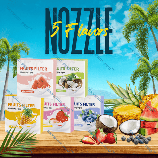 5 Flavored Silent Nozzles