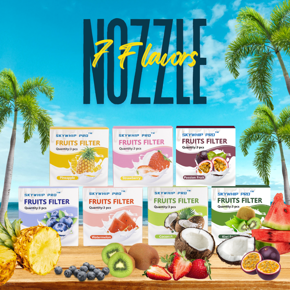 7 Flavored Silent Nozzles