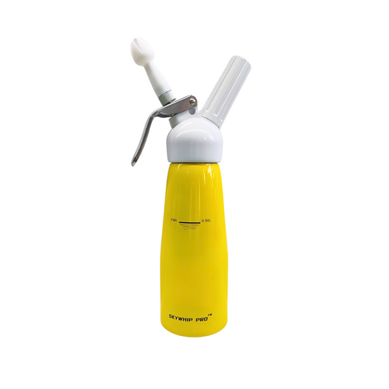 Professional Cream Chargers Whipper Dispenser 500ML - Yellow