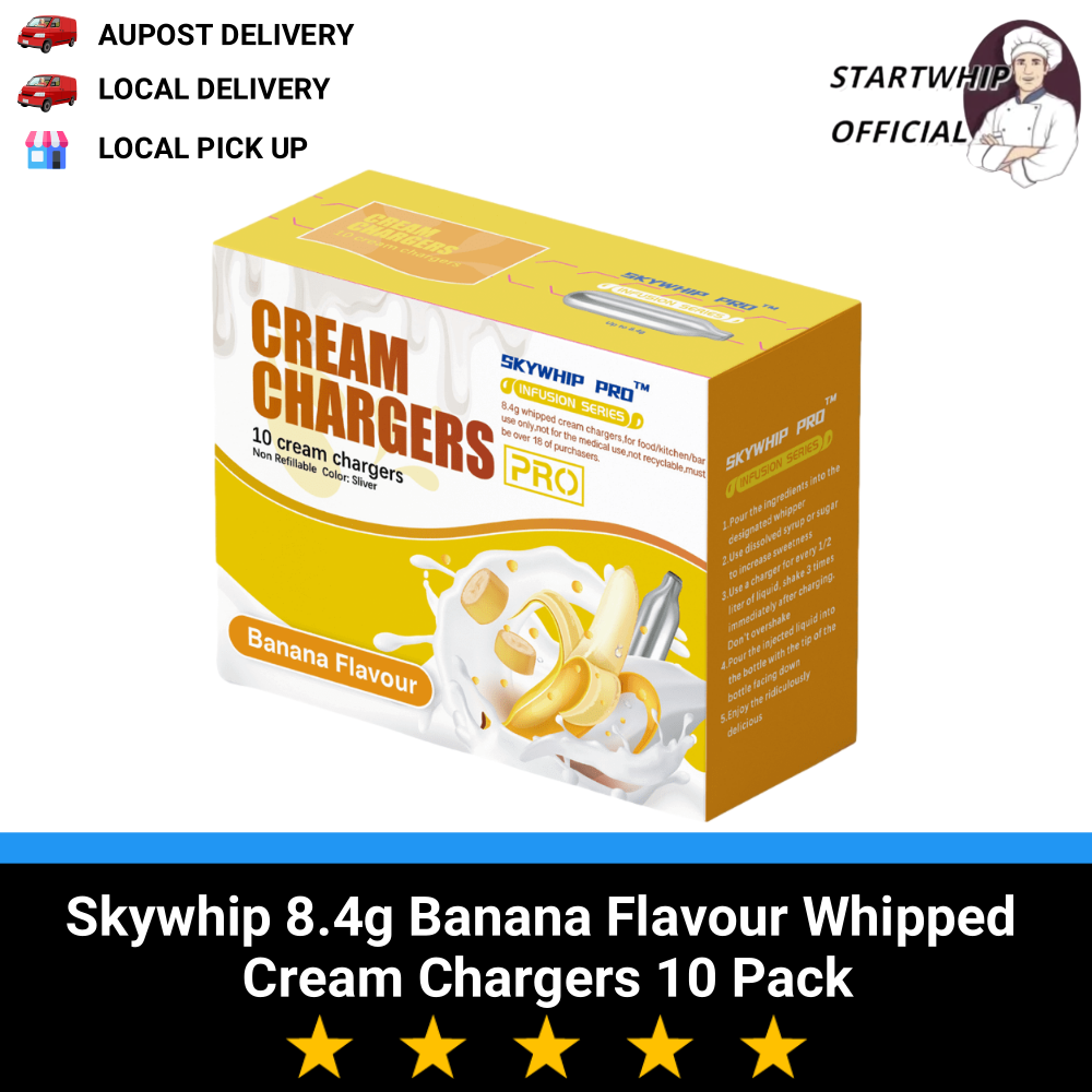 Banana fruit cream chargers