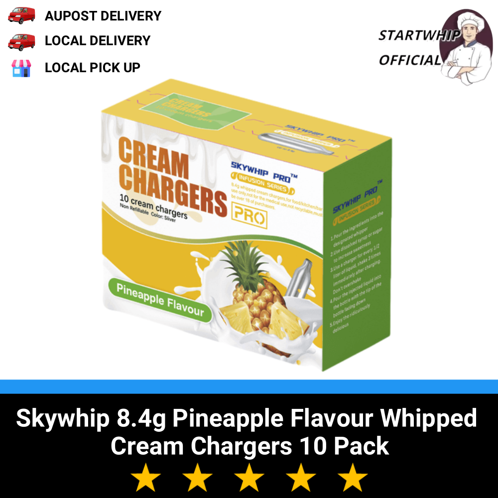 Pineapple Fruit cream chargers