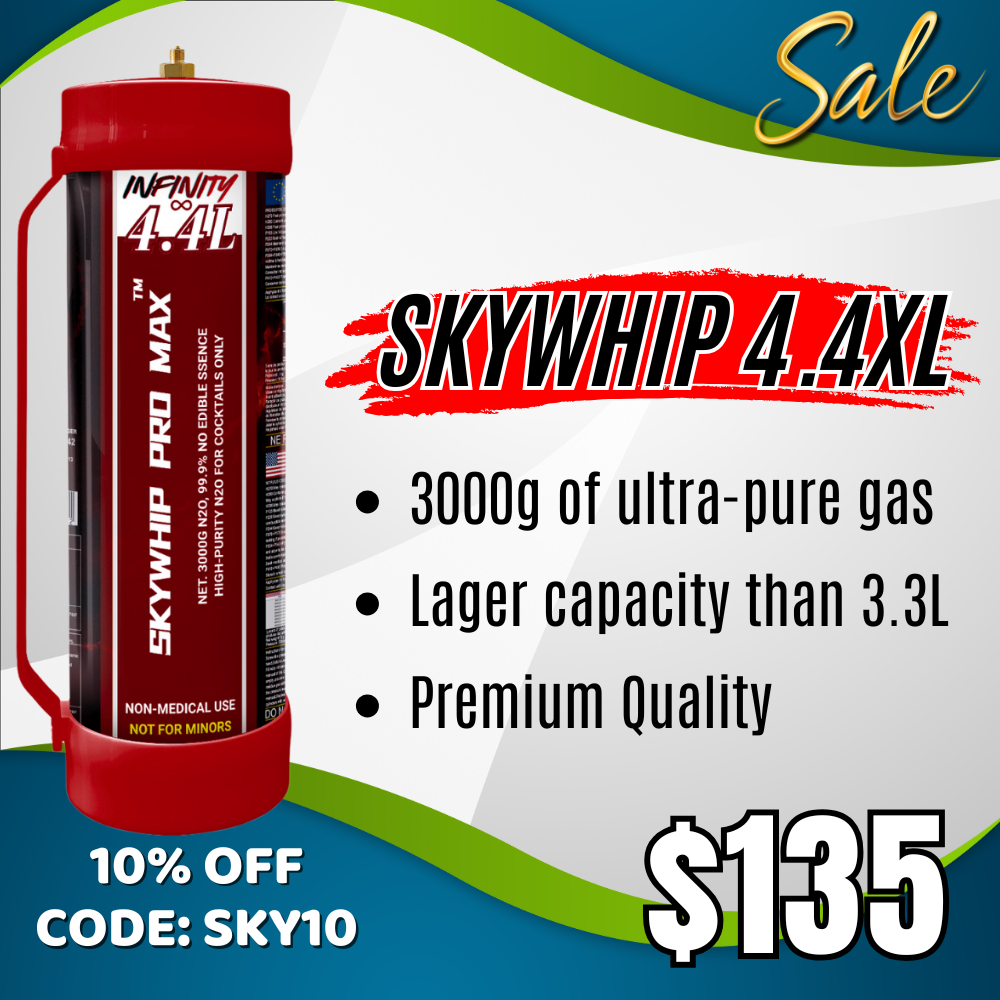 Skywhip 4.4L_Cream_Chargers