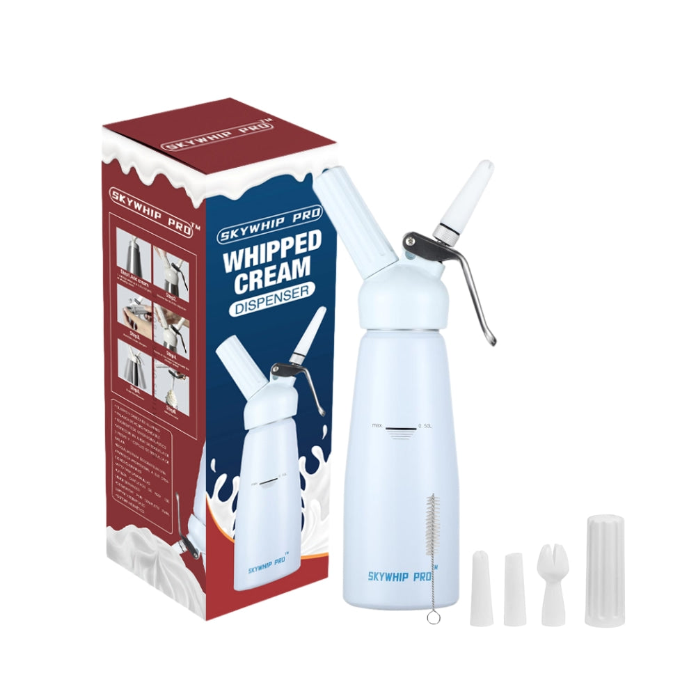 Professional Cream Chargers Whipper Dispenser 500ML - White